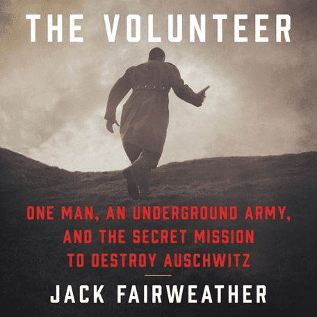 Book cover: The Volunteer by Jack Fairweather.