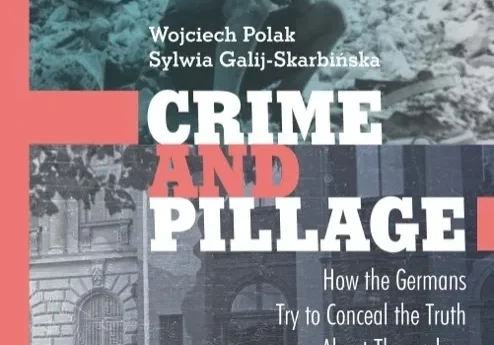 Book cover titled "Crime and Pillage.